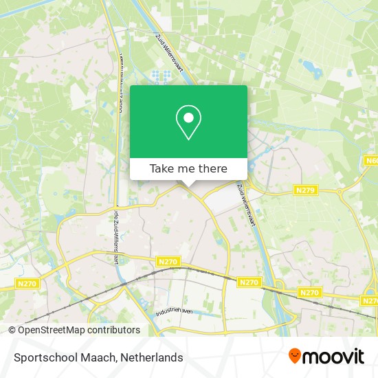 Sportschool Maach map