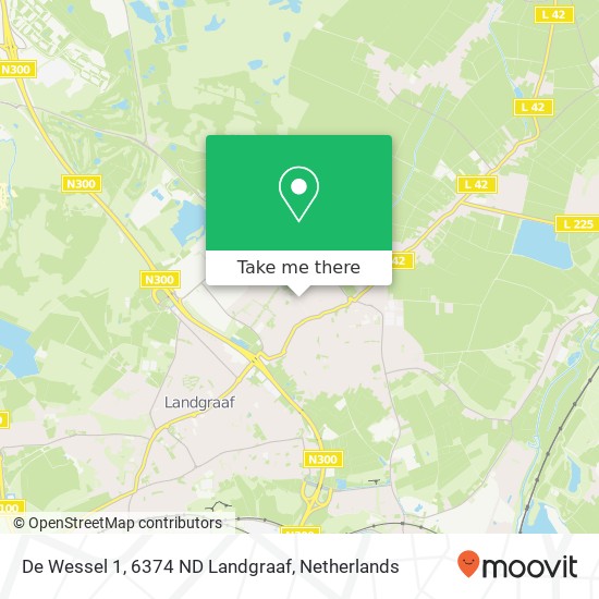 De Wessel 1, 6374 ND Landgraaf map