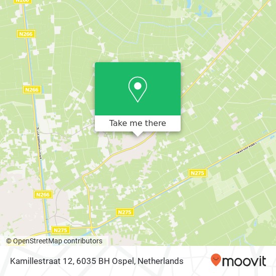 Kamillestraat 12, 6035 BH Ospel map