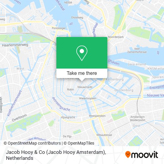 Jacob Hooy & Co (Jacob Hooy Amsterdam) map