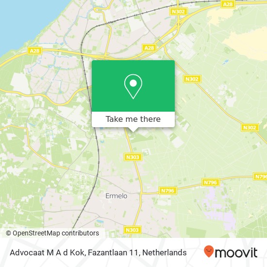 Advocaat M A d Kok, Fazantlaan 11 map