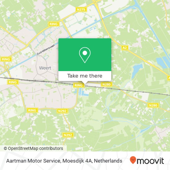 Aartman Motor Service, Moesdijk 4A map