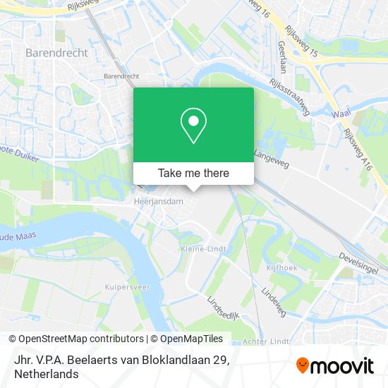 Jhr. V.P.A. Beelaerts van Bloklandlaan 29 map