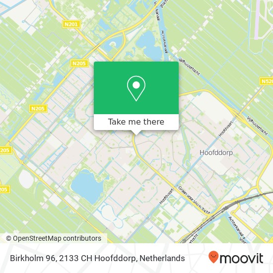 Birkholm 96, 2133 CH Hoofddorp map