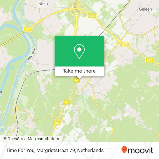 Time For You, Margrietstraat 79 map