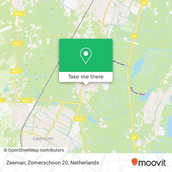 Zeeman, Zomerschoon 20 map