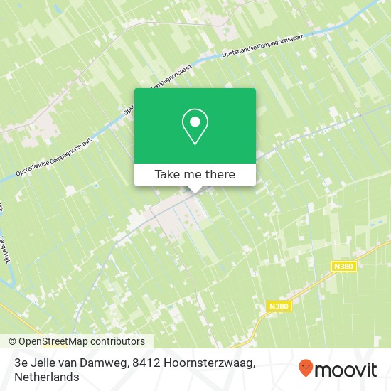 3e Jelle van Damweg, 8412 Hoornsterzwaag map