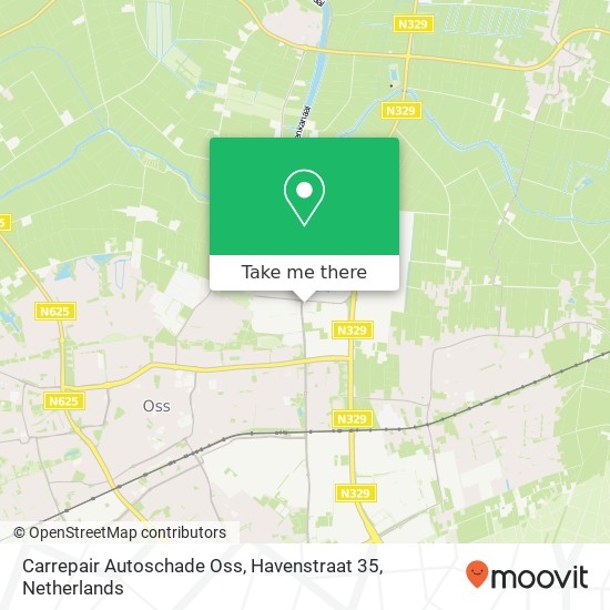 Carrepair Autoschade Oss, Havenstraat 35 map