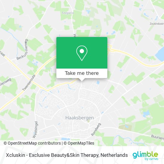 Xcluskin - Exclusive Beauty&Skin Therapy map