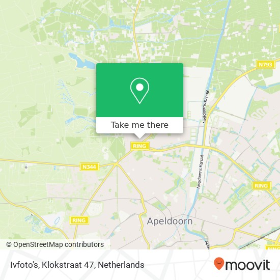 Ivfoto's, Klokstraat 47 map