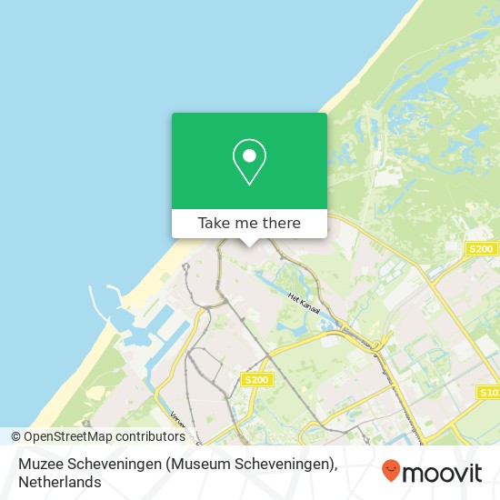 Muzee Scheveningen (Museum Scheveningen) map