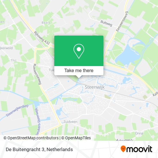 De Buitengracht 3 map