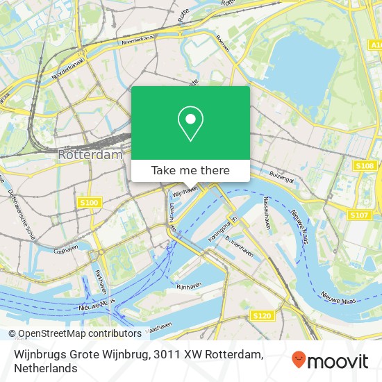 Wijnbrugs Grote Wijnbrug, 3011 XW Rotterdam map