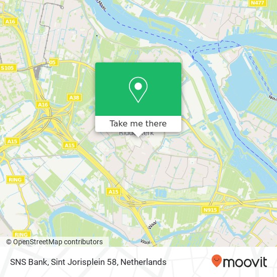 SNS Bank, Sint Jorisplein 58 map