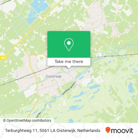 Terburghtweg 11, 5061 LA Oisterwijk map