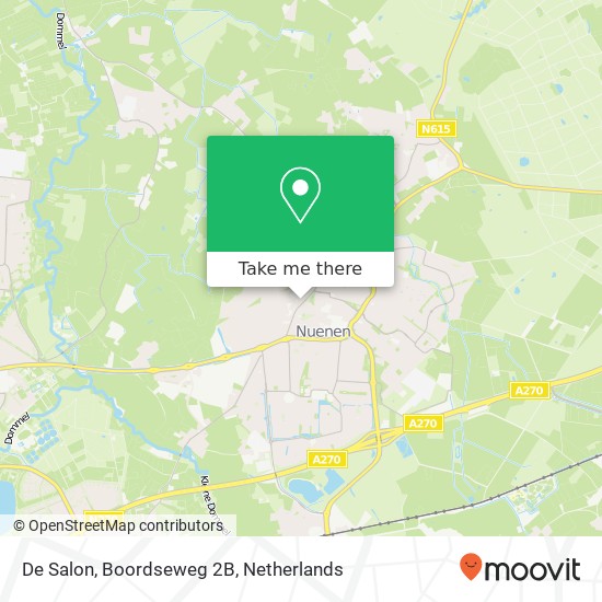 De Salon, Boordseweg 2B map