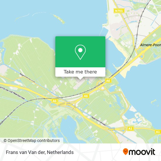 Frans van Van der map