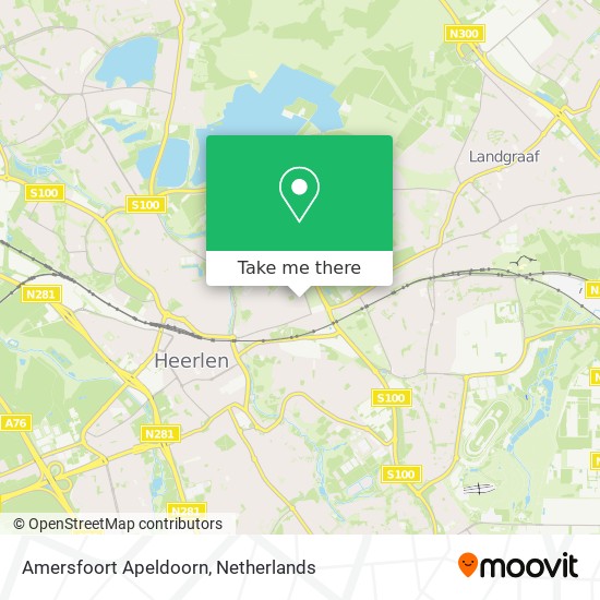 Amersfoort Apeldoorn Karte