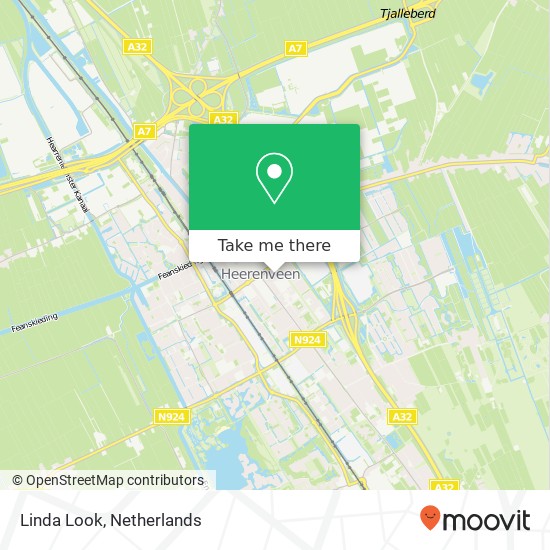 Linda Look map