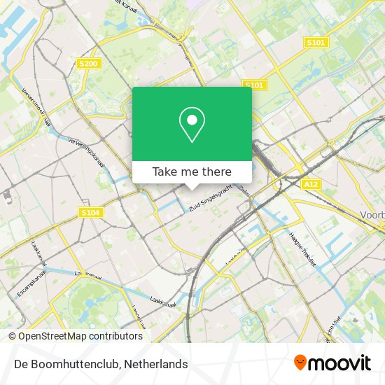 De Boomhuttenclub map