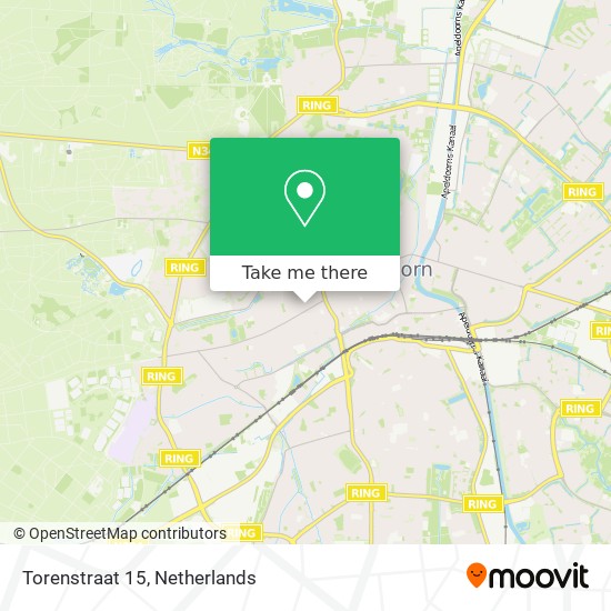 Torenstraat 15 map