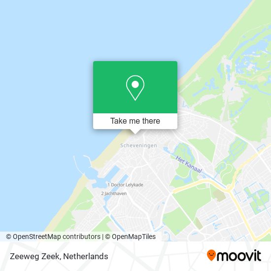 Zeeweg Zeek map