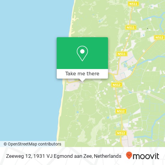 Zeeweg 12, 1931 VJ Egmond aan Zee map