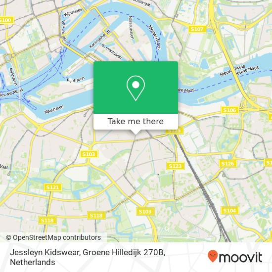 Jessleyn Kidswear, Groene Hilledijk 270B map