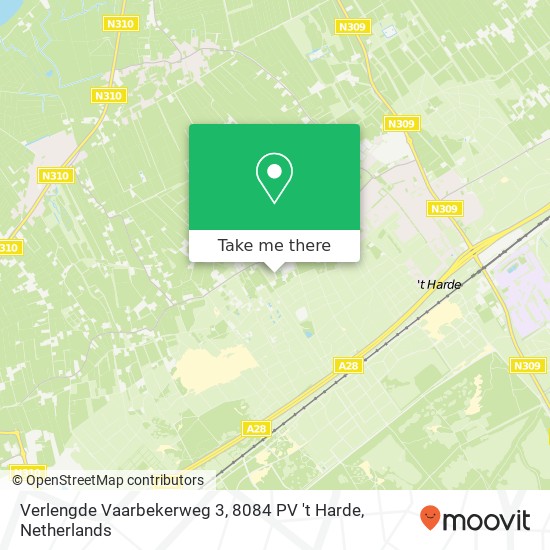 Verlengde Vaarbekerweg 3, 8084 PV 't Harde map