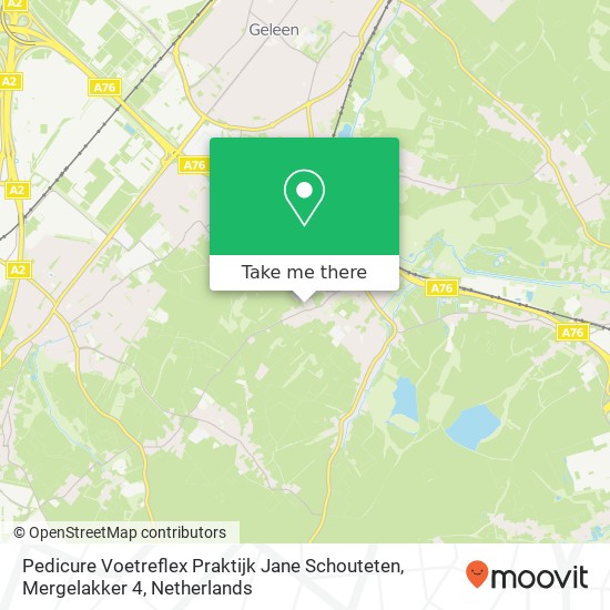 Pedicure Voetreflex Praktijk Jane Schouteten, Mergelakker 4 map