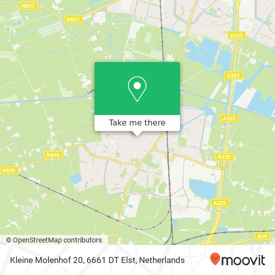 Kleine Molenhof 20, 6661 DT Elst map