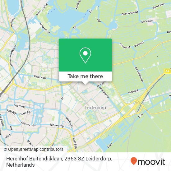 Herenhof Buitendijklaan, 2353 SZ Leiderdorp map