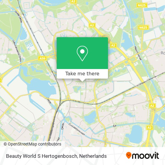 Beauty World S Hertogenbosch Karte