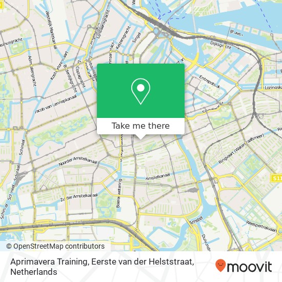 Aprimavera Training, Eerste van der Helststraat Karte