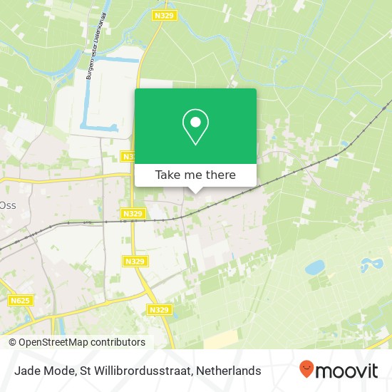 Jade Mode, St Willibrordusstraat map