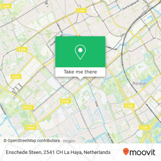 Enschede Steen, 2541 CH La Haya map