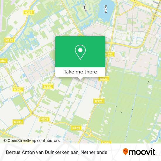 Bertus Anton van Duinkerkenlaan map