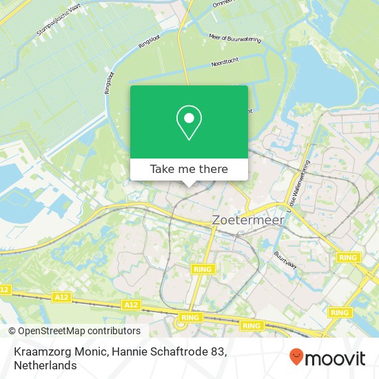 Kraamzorg Monic, Hannie Schaftrode 83 map