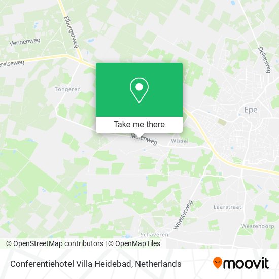 Conferentiehotel Villa Heidebad map
