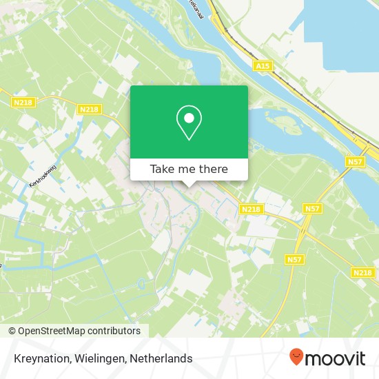 Kreynation, Wielingen map