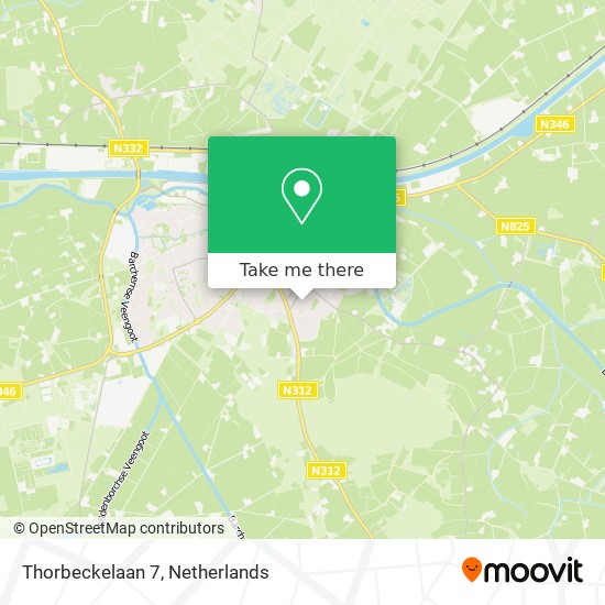 Thorbeckelaan 7 map