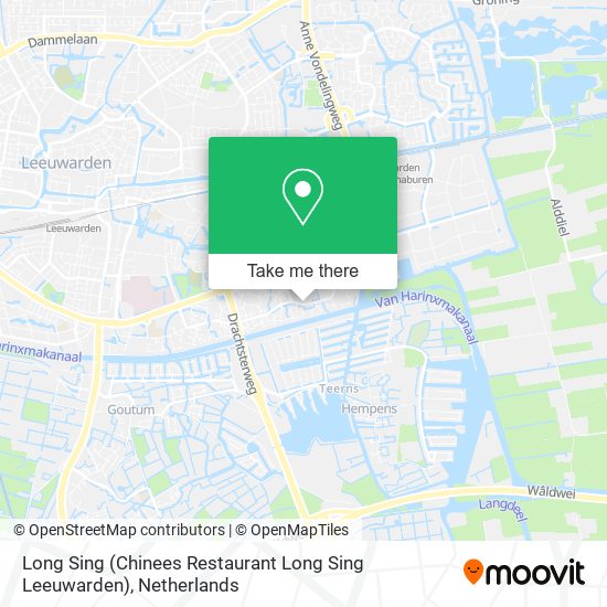 Long Sing (Chinees Restaurant Long Sing Leeuwarden) map