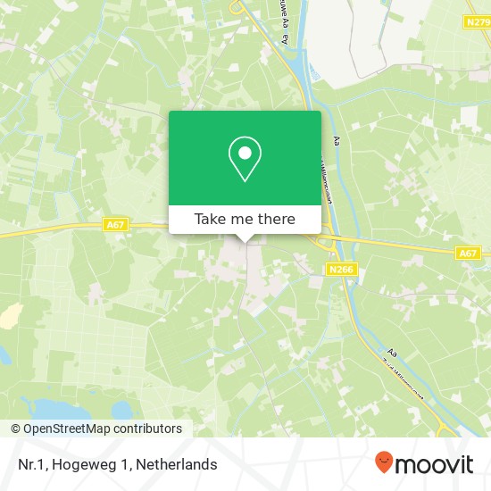 Nr.1, Hogeweg 1 Karte