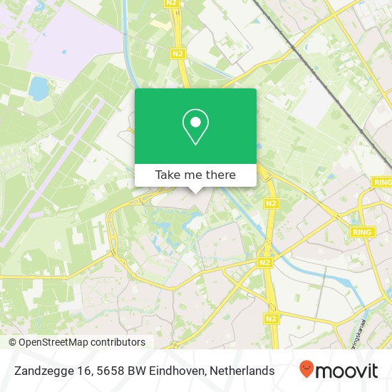 Zandzegge 16, 5658 BW Eindhoven map