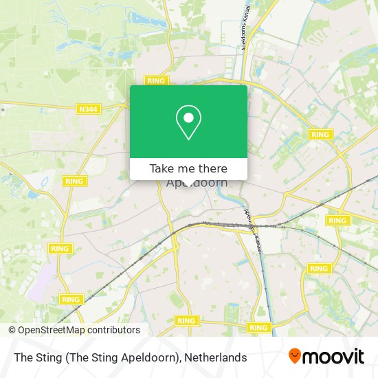 The Sting (The Sting Apeldoorn) map