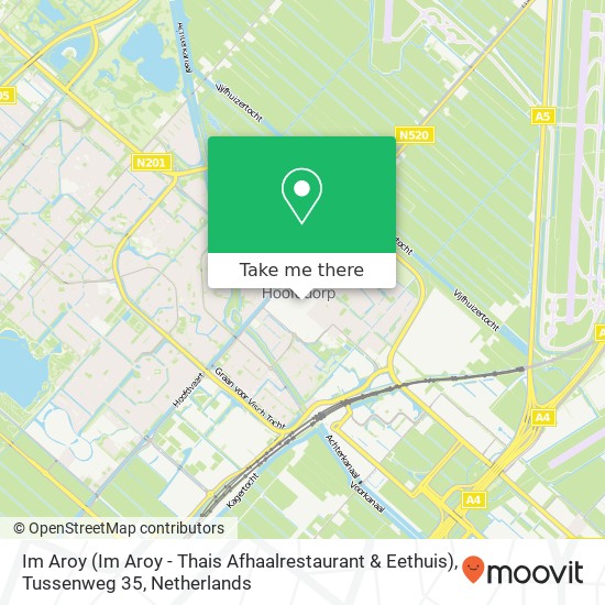 Im Aroy (Im Aroy - Thais Afhaalrestaurant & Eethuis), Tussenweg 35 map