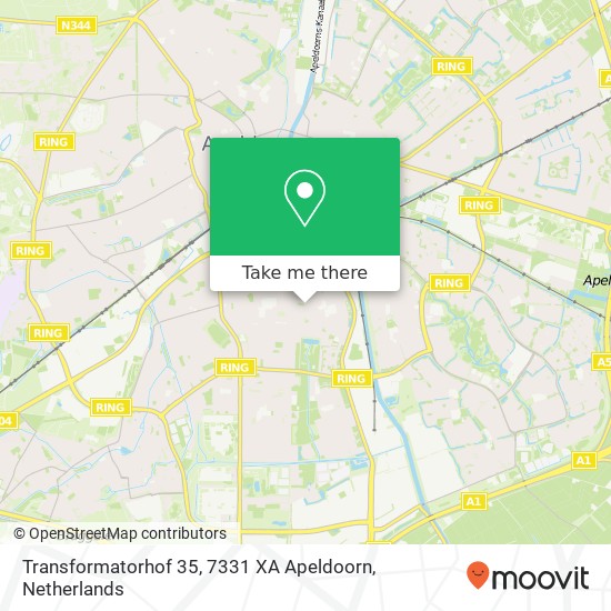 Transformatorhof 35, 7331 XA Apeldoorn map