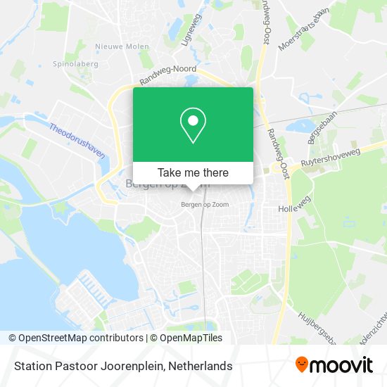 Station Pastoor Joorenplein map