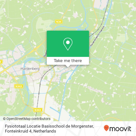 Fysiototaal Locatie Basisschool de Morgenster, Fonteinkruid 4 map