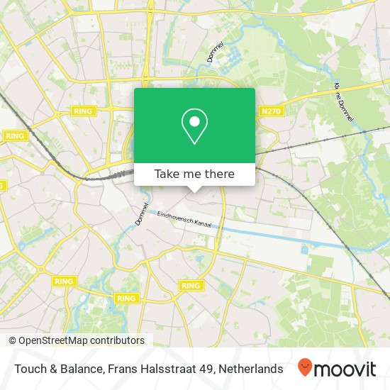 Touch & Balance, Frans Halsstraat 49 Karte